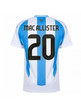Argentina Alexis Mac Allister #20 Domaci Dres Copa America 2024 Kratak Rukavima Argentina Alexis Mac Allister #20 Domaci Dres Copa America 2024 Kratak Rukavima